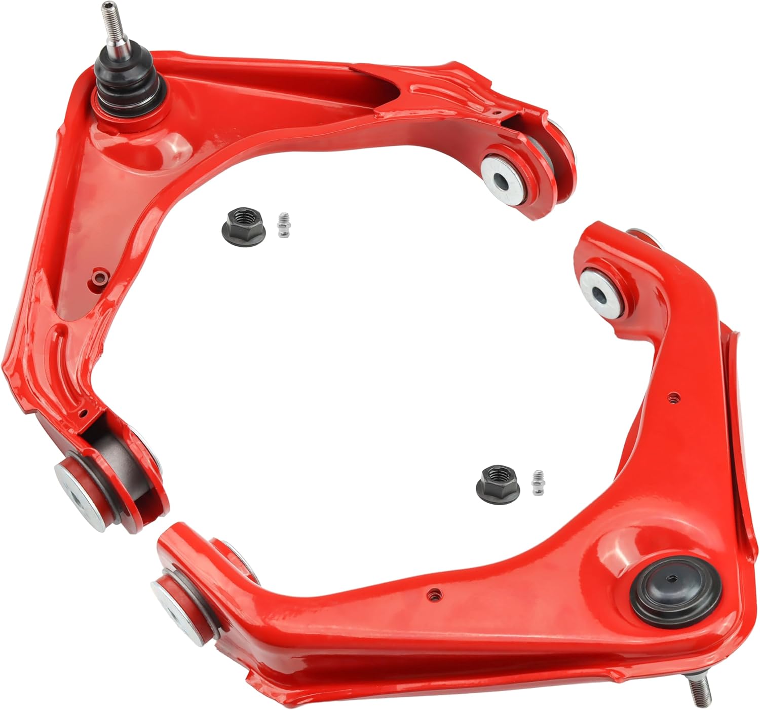 13PC Front End Suspension Kit for Chevy Silverado GMC Sierra 2500HD 3500HD,Suburban,Avalanche,XL Yukon,w/Control Arms,Ball Joints, Tie Rods, Sway Bar Links, Pitman & Idler Arms K620054（13PC）