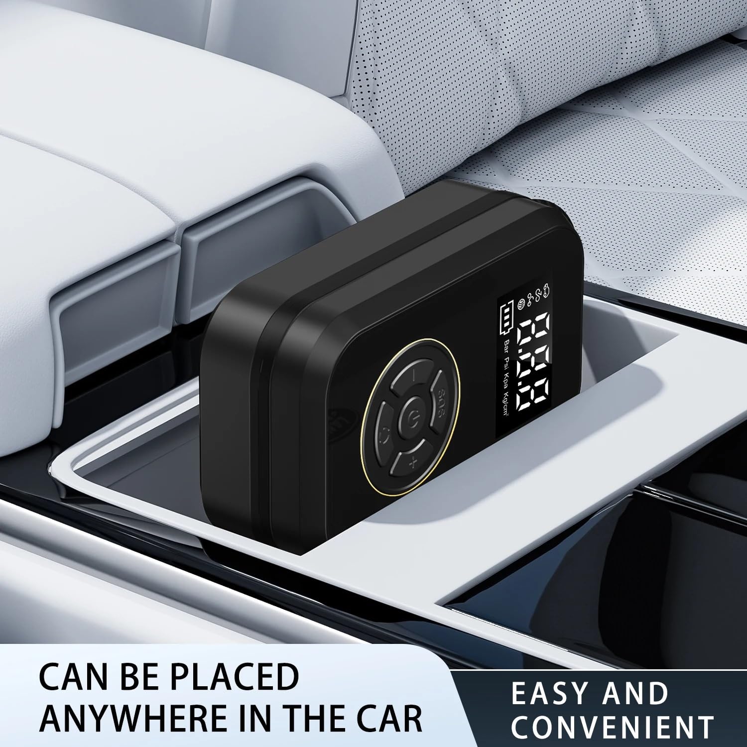 Compresseur Air Gonfleur de pneu portable sans fil Gonfleur Electrique