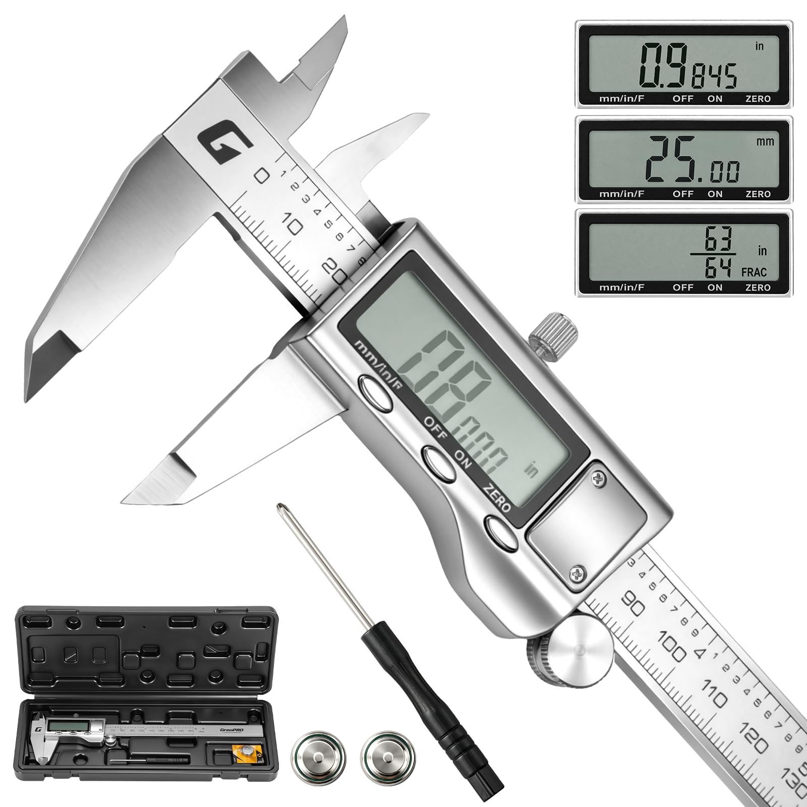 GRENPRO Digital Vernier Caliper - Precise Measurement -1