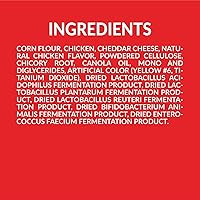 Vista 8 de Pup Corn Plus - Golosinas para perros infladas con prebióticos y probióticos - Pollo y queso cheddar (24 onzas) - Fabricado en Estados Unidos