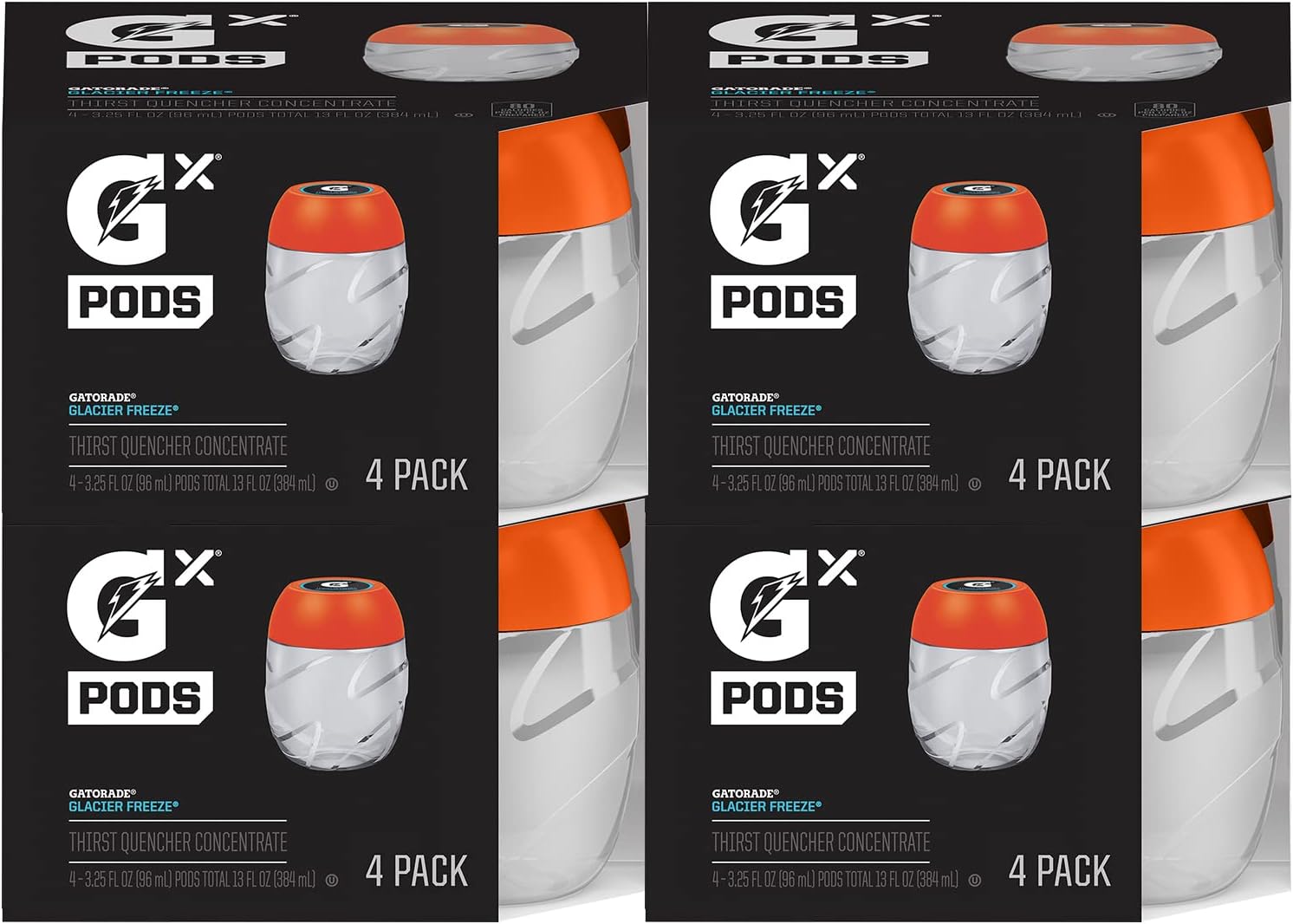 Gatorade Gx Hydration System, Non-Slip Gx Squeeze Bottles & Gx Sports Drink Concentrate Pods