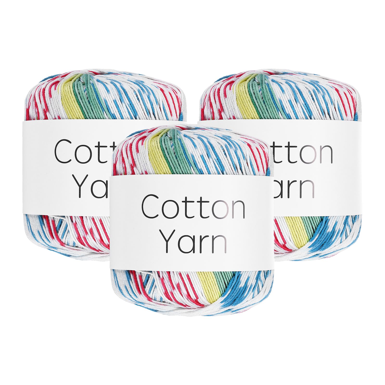 Fil à tricoter rouge en coton doux pour confectionner vos coussins