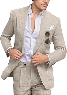 Men's Men's Linen Suit Set