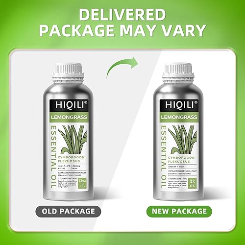 Miniatura 236 de HIQILI Aceite esencial de albahaca de 1 fl oz, 100% puro sin diluir para la piel, difusor, 1.0 fl oz