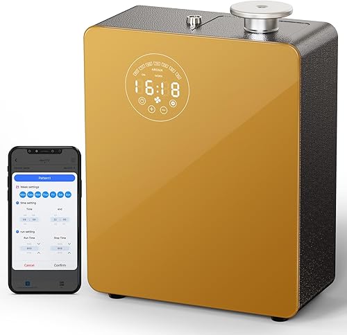 Difusor inteligente sin agua, máquina de aire de aroma para uso doméstico y comercial, cubre 3000 pies cuadrados, HVAC nebulizante o difusores