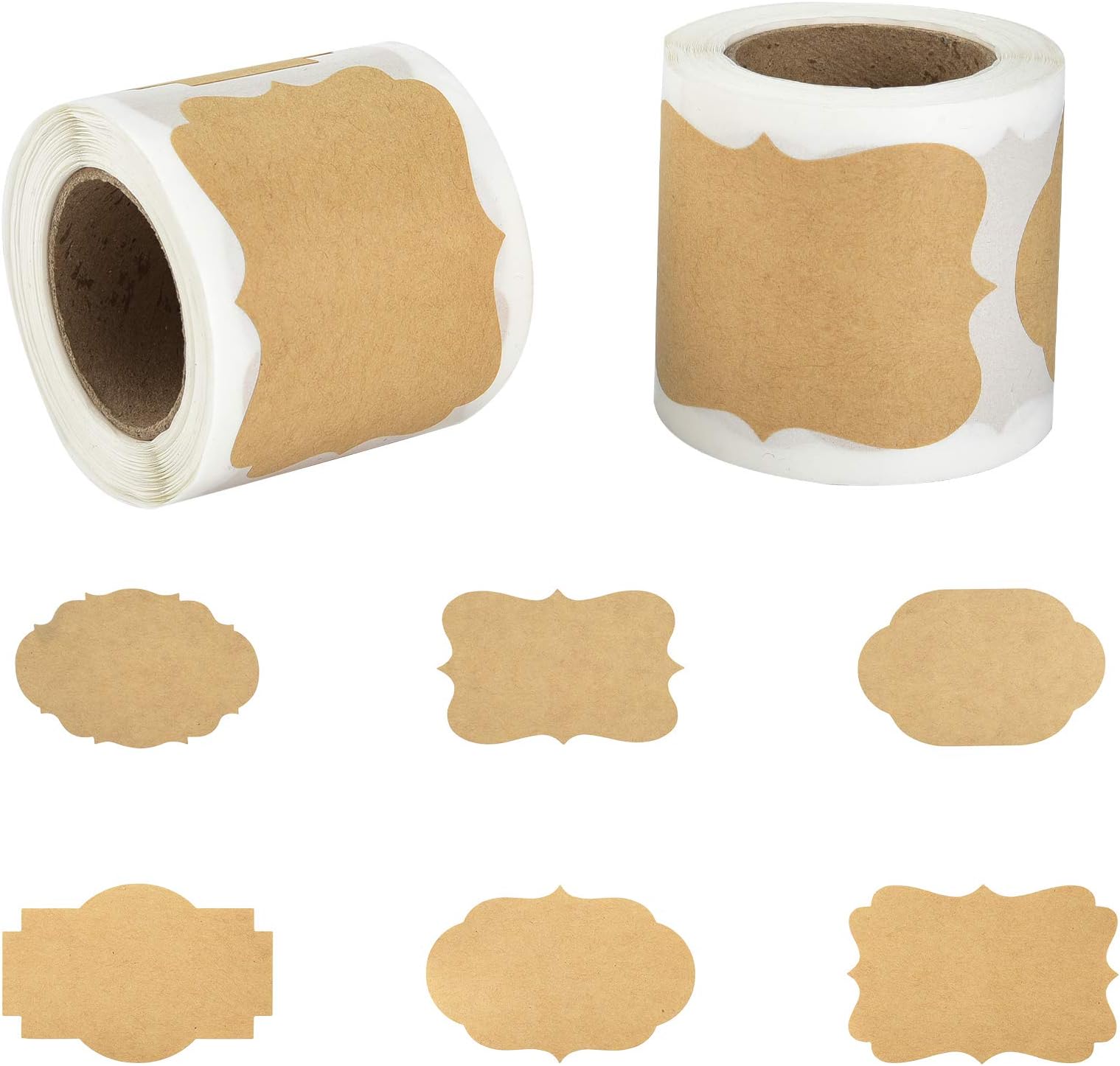 Kraft Paper Sticky Labels