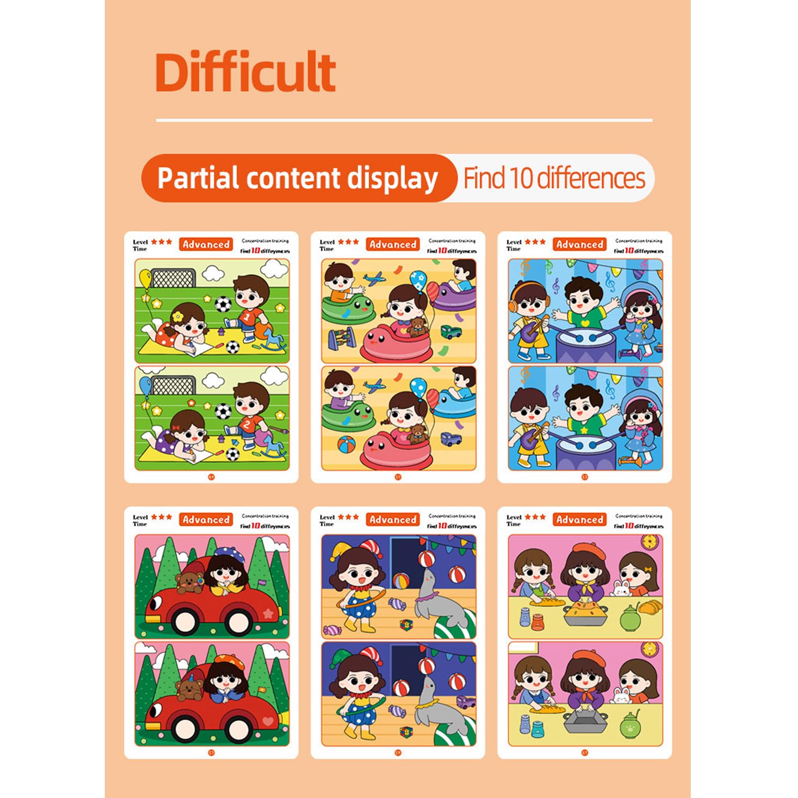 Juego de Cartas de Juego de Rompecabezas, English Inner pag