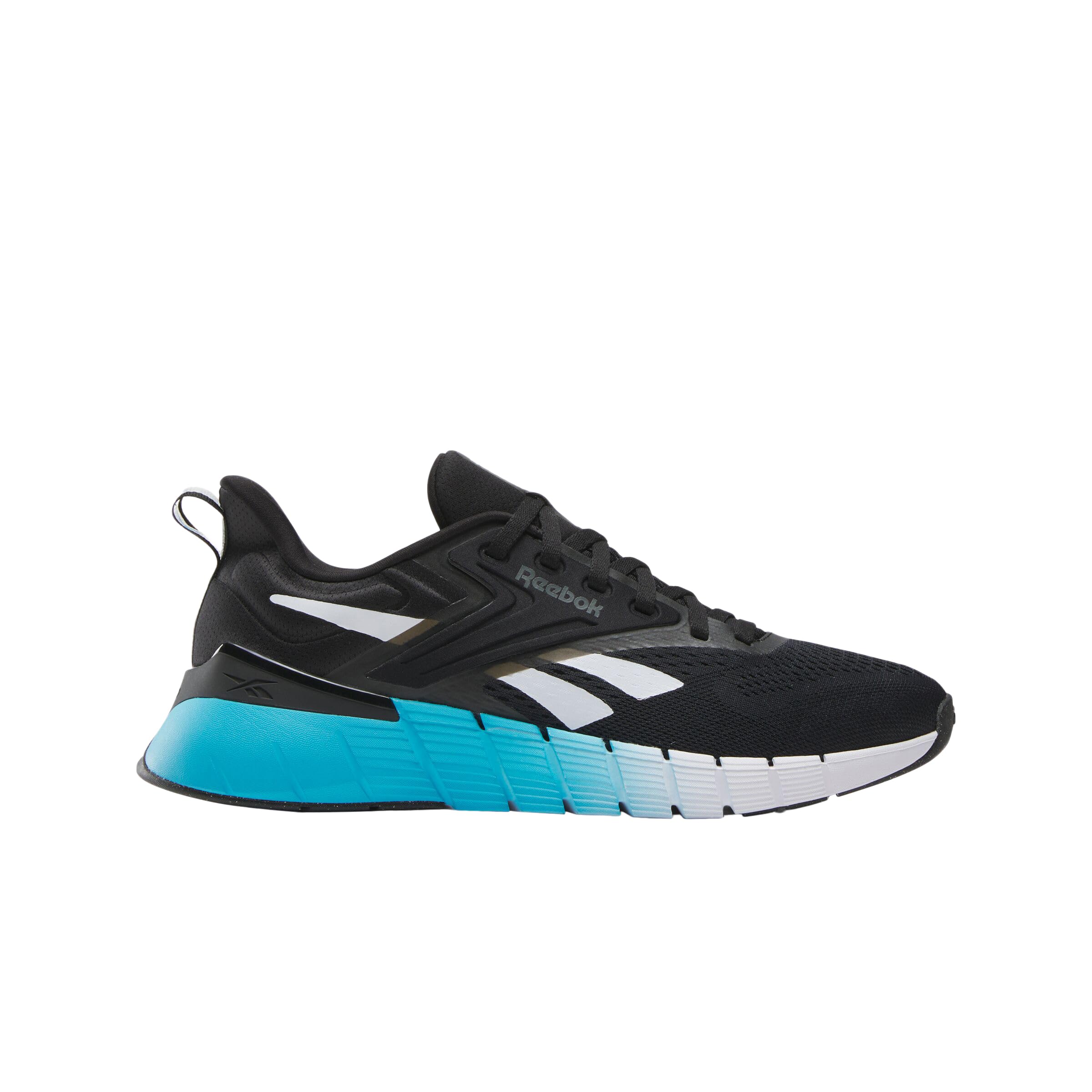 Reebok Men's Nano Gym Trainers, Black White Future Cyan, 6.5 UK
