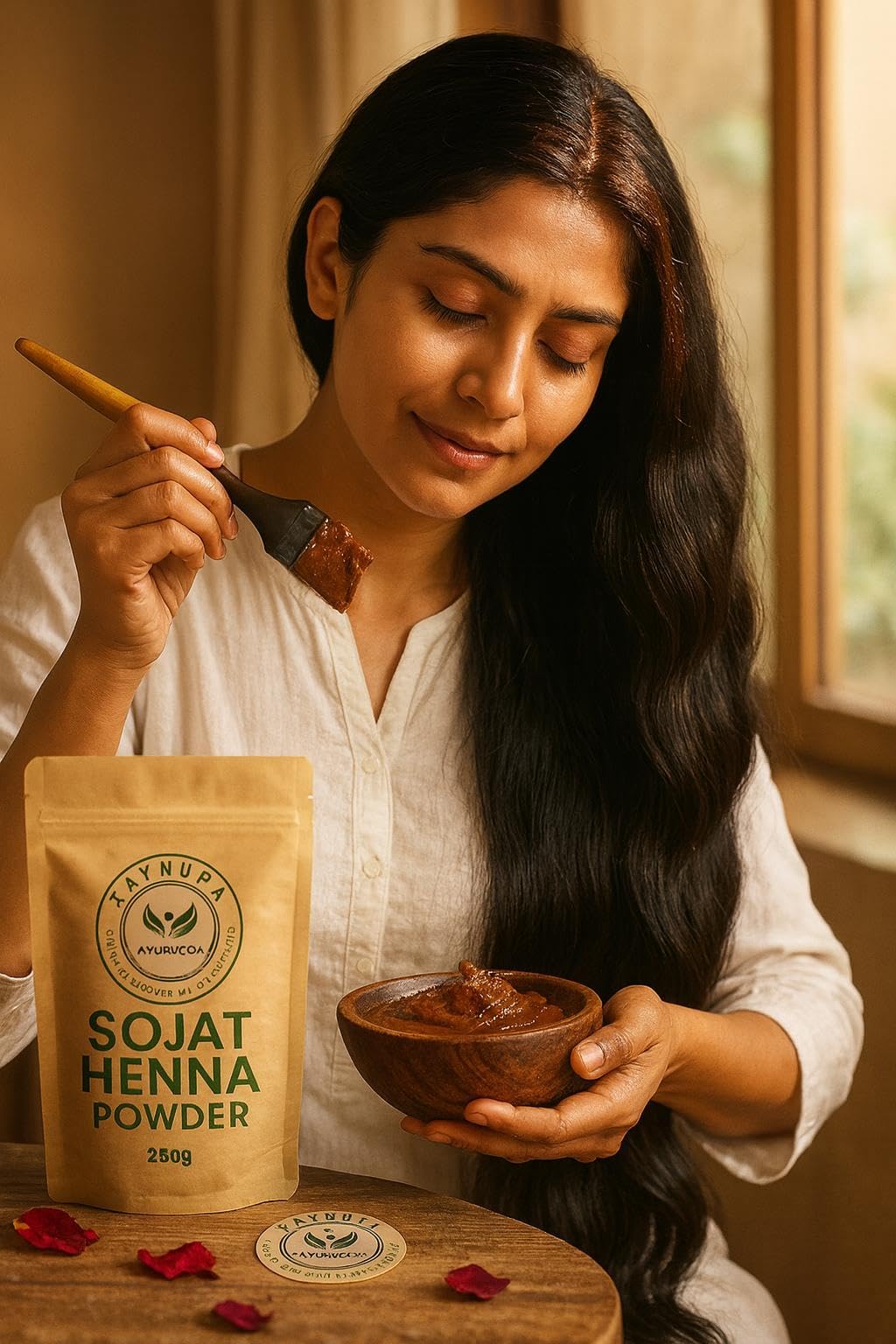 Buy ZAYNURA AYURVEDA Sojat Henna Powder | 100% Pure & Natural
