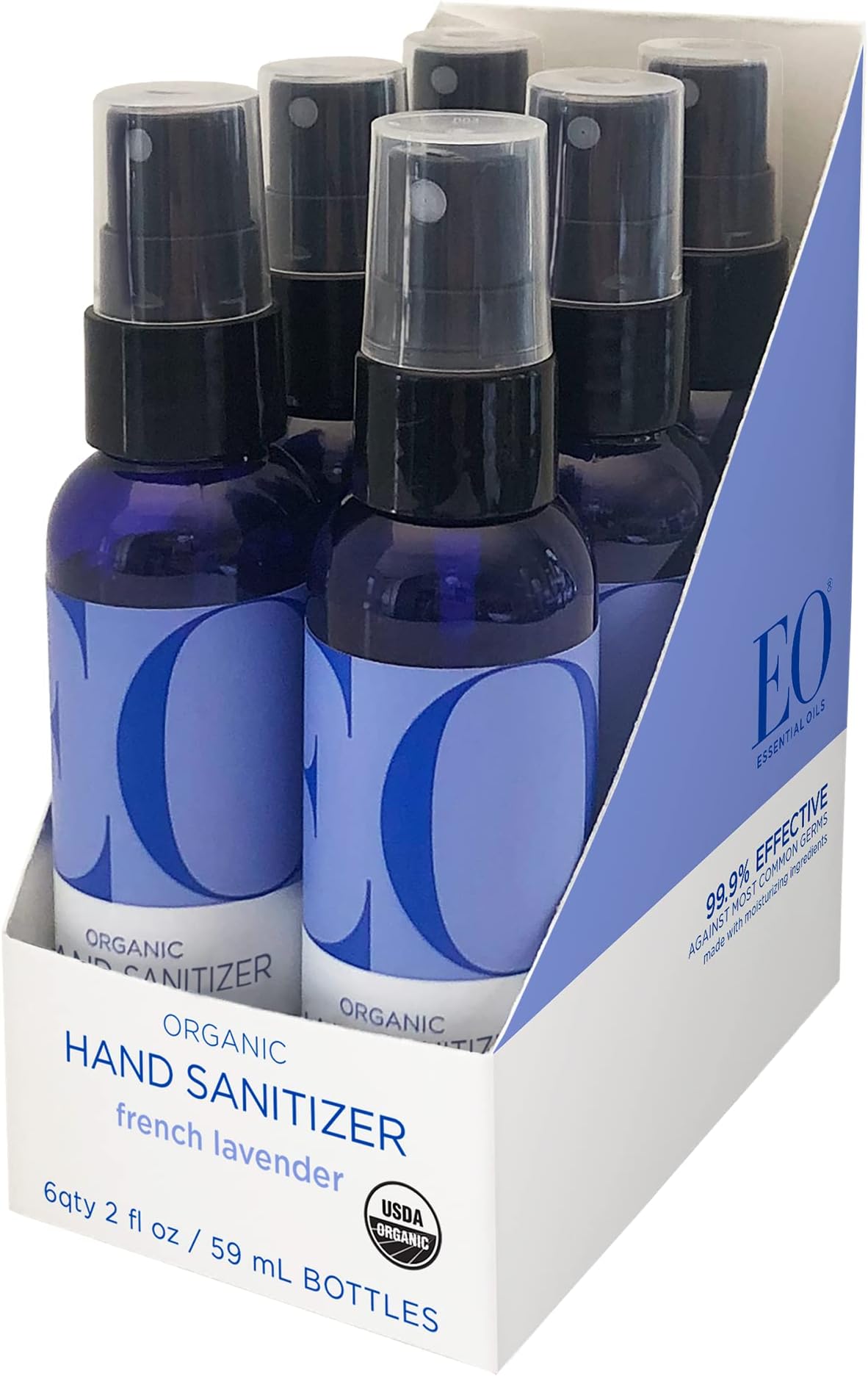 EO Hand Cleanser Spray Lavender 59ml Purple 59ml (x1)