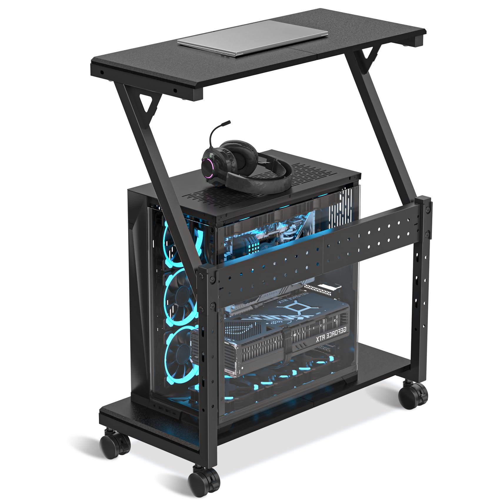 Amazon | suptek PCラック パソコンラック pcワゴン パソコン