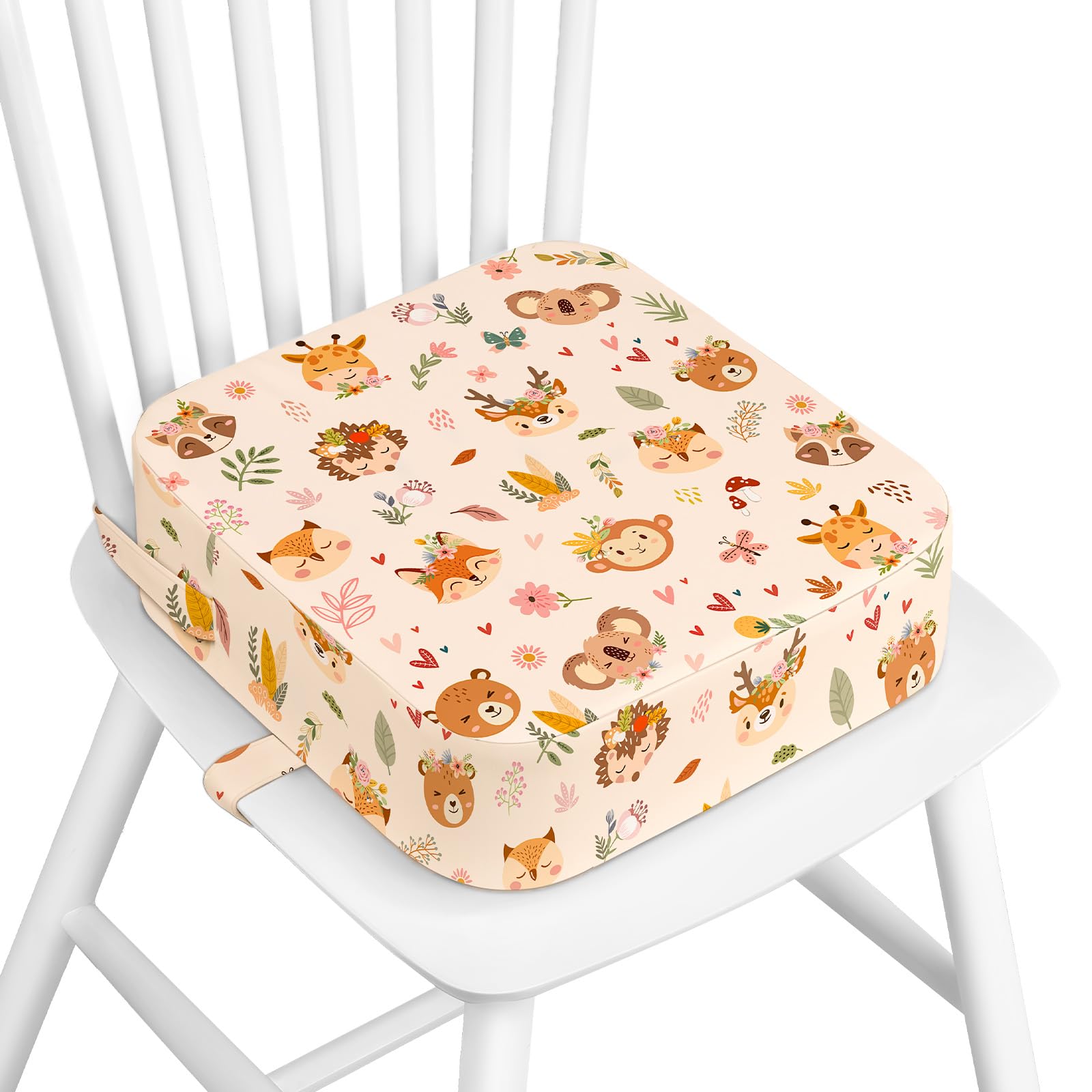 Wooshwa Kids Booster Seat for Dining Table, 4" Kids Booster Seat for Chair