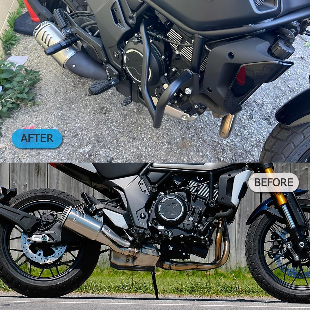 Motorcycle Engine Guard Bumper Crash Bars Compatible with CFMOTO CLX700 700CLX 700CL-X CL-X700 2019-2024 Bodyframe Falling Protection Bar CF Moto CLX CL-X 700 Accessories