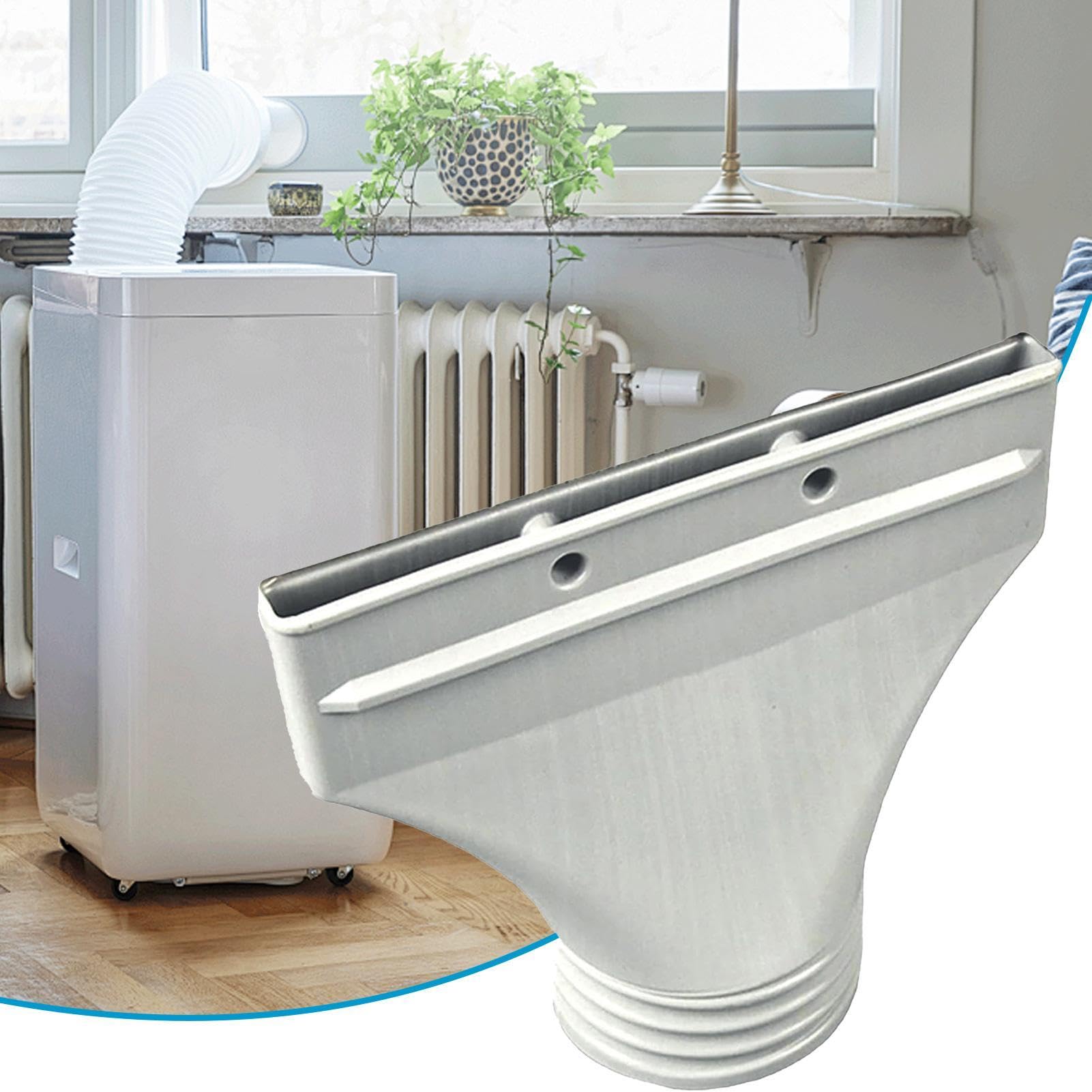Elastyczny adapter do przenośnego klimatyzatora | rura przyłączeniowa do klimatyzatora, przenośne złącze odpływowe klimatyzacji | do wylotu drzwi okienne kuchenny do domu Vo