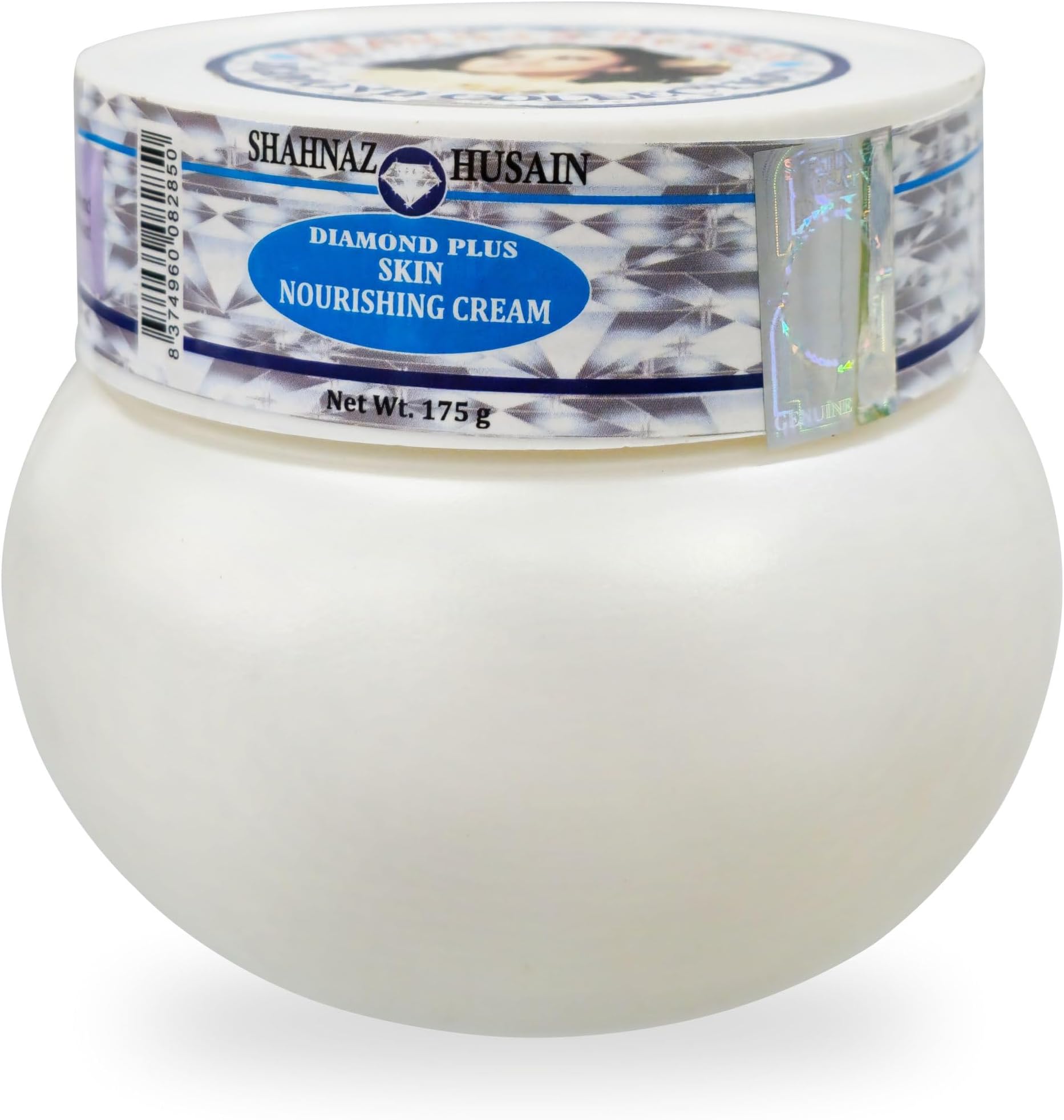 Shahnaz Husain Diamond Herbal Ayurvedic Skin Nourishing Cream Salon Size Latest International Packaging (6.17 oz / 175 g)