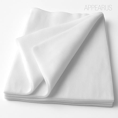 Miniatura 2 de APPEARUS Máscaras faciales de gasa - 100% gasa de algodón para tratamientos de alta frecuencia y máscaras faciales (100 unidades)