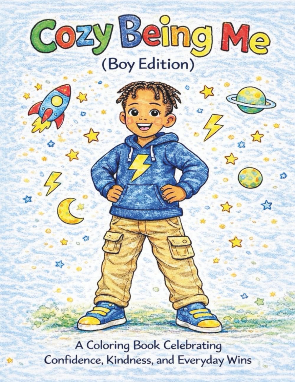 Cozy Being Me: A Coloring Book Celebrating Confidence, Kindness, and Everyday Wins