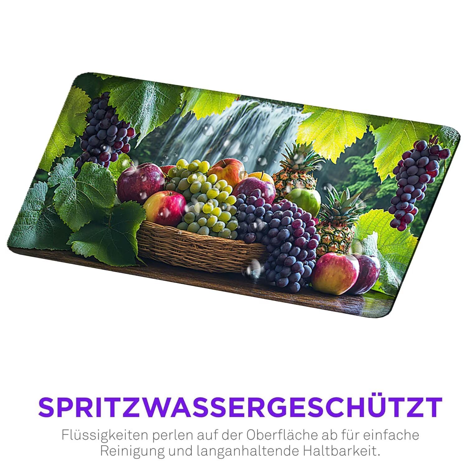 Podkładka pod mysz do gier, 1600 x 800 mm, XXL, duża gamingowa podkładka pod mysz, wodoodporna podkładka pod mysz, długa podkładka na biurko z przeszytymi krawędziami, mata na biurko z gumową podstawą