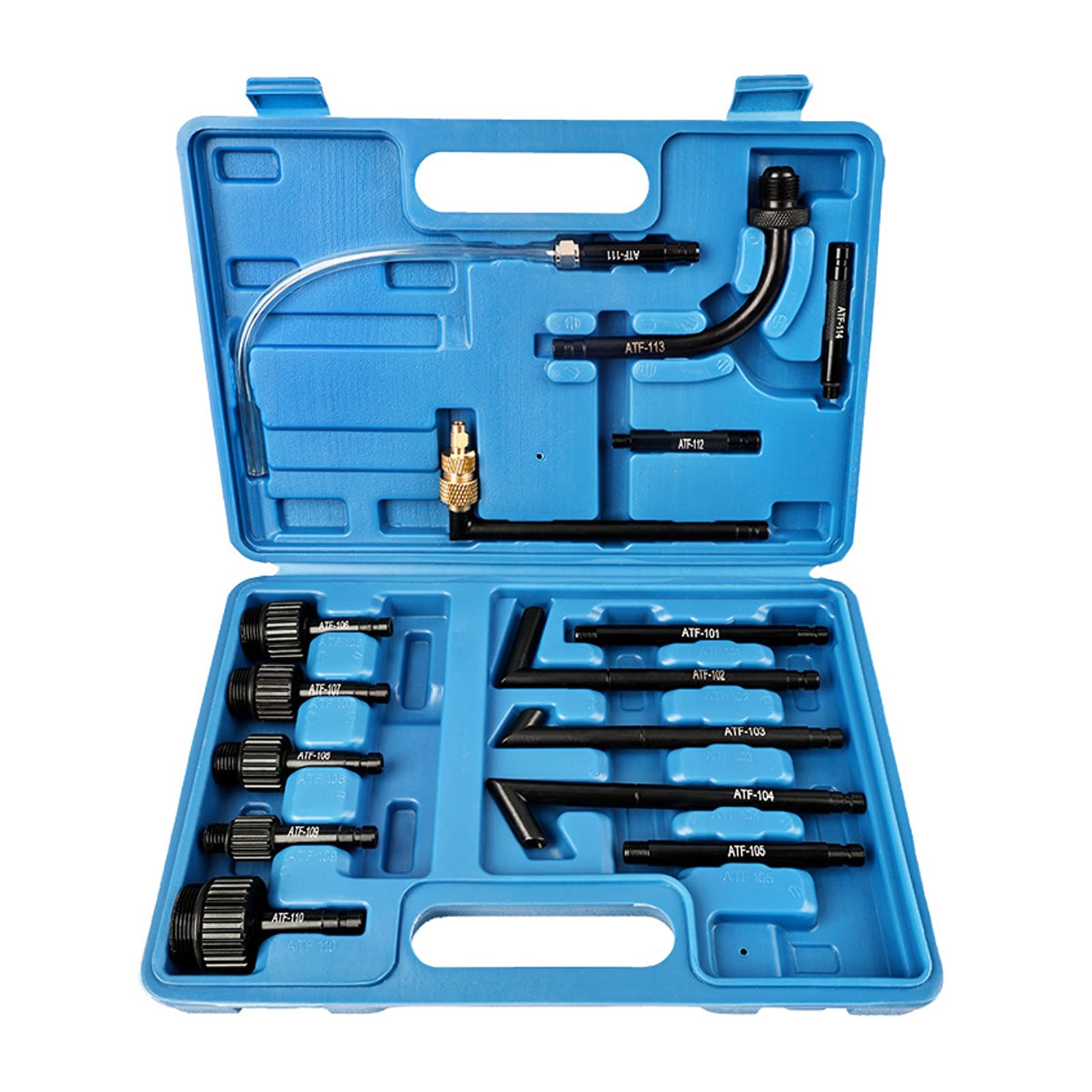 Yjcnelcr 15Pcs / Pack Auto Transmission Oil Filler Adapter Fluid For Efficient Fluid Replacement Transmission Oil Filling Filler