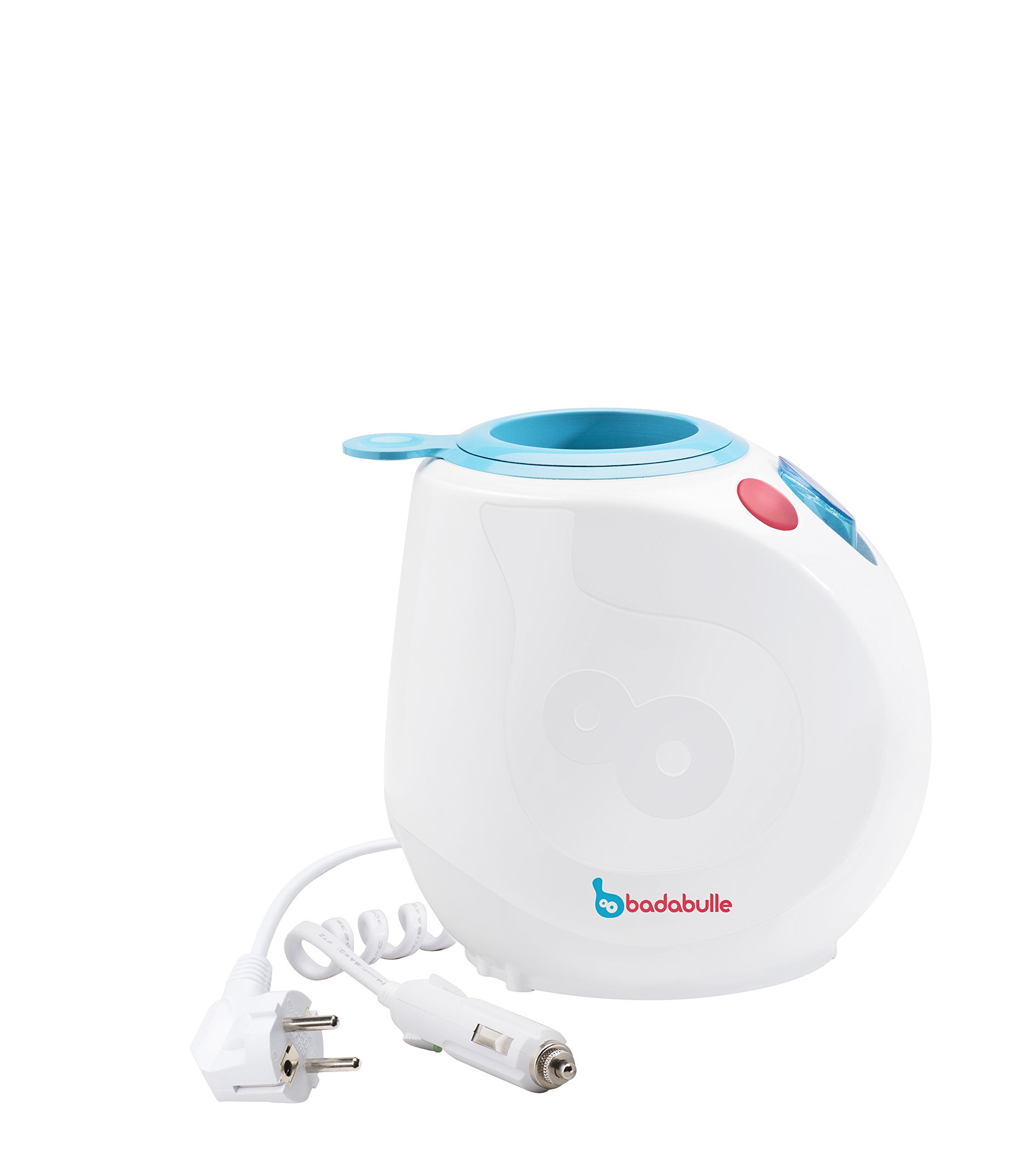 Badabulle B002105 Scaldabiberon Easy + Casa/Auto, Blu