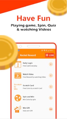 Rocket Reward - Daily Earning app