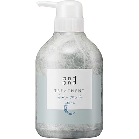 andand(アンドアンド) 思いたつ 【スパイシームスクの香り】 トリートメント ポンプ 480ml
