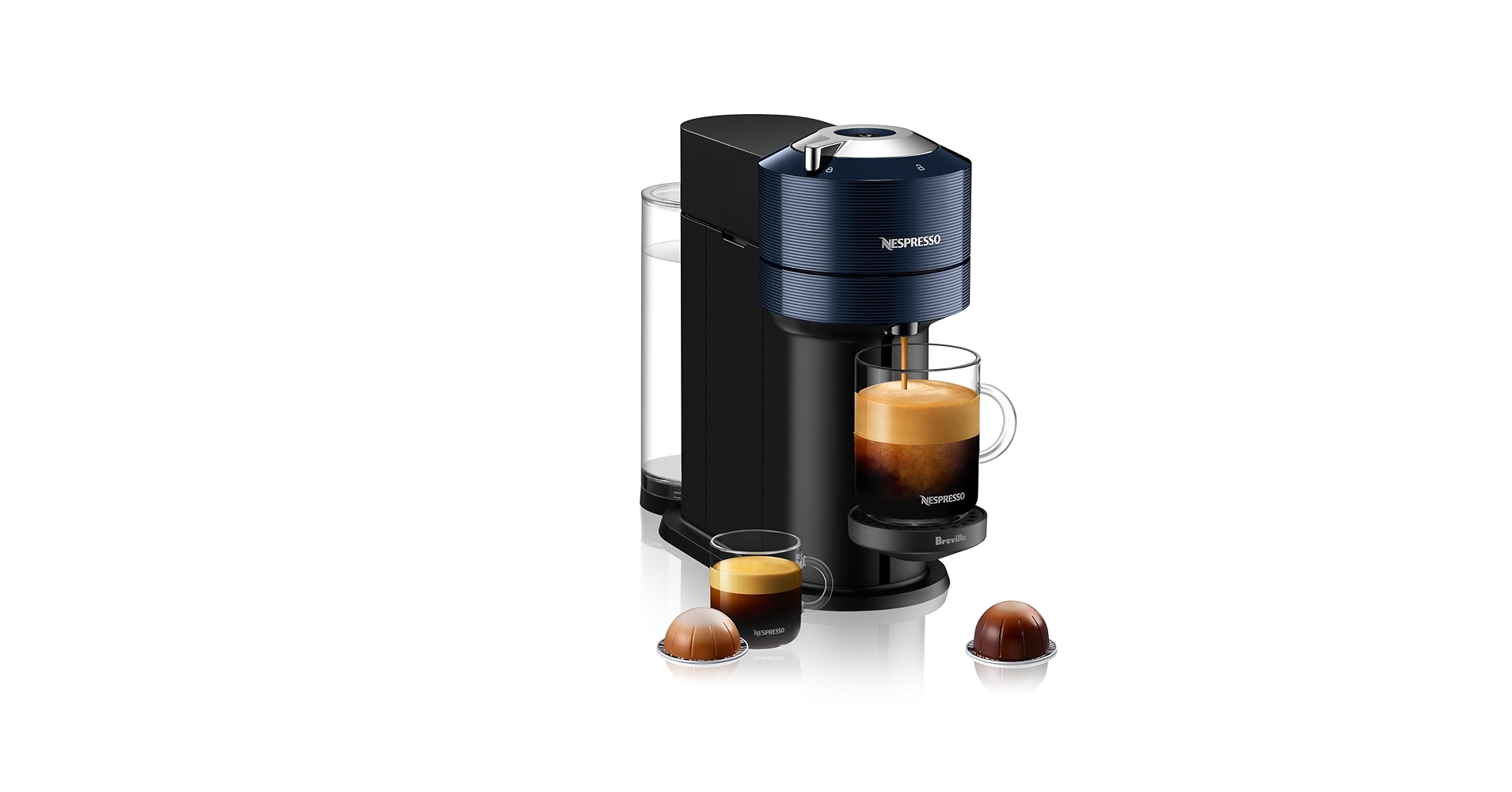 ☆良品☆【NESPRESSO】ネスプレッソ VERTUO NEXT GDV1 Vertuo Next Deluxe Chrome | Vertuo Coffee Machine