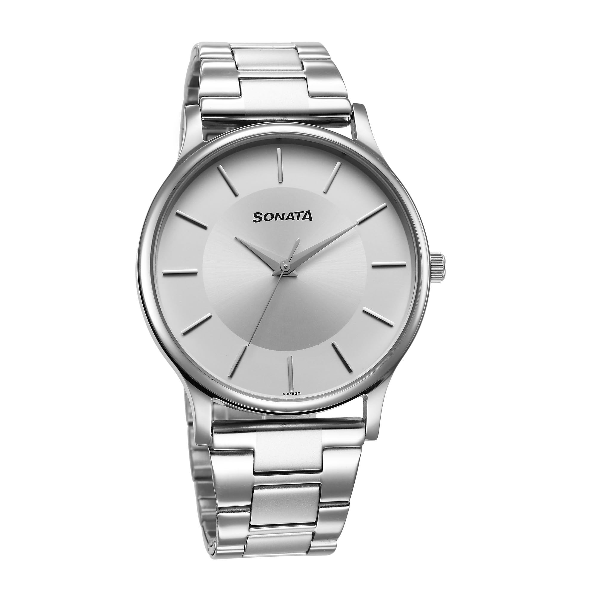 Sonata Men Stainless Steel Silver Dial Analog Watch -NS77105SM10W (B0CDXLXQZT) Amazon Price History, Amazon Price Tracker