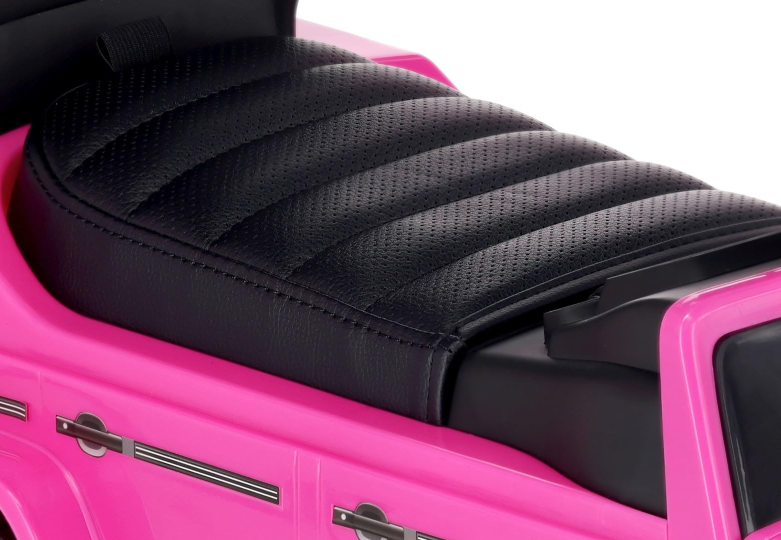 SUN BABY Mercedes-Benz G Correpasillos Andador Desde 12 Meses con Empujador para Niños, Ruedas de Goma TPE, Barra de Seguridad, Reposapiés Retráctiles, Volante con Sonidos - Rosa
