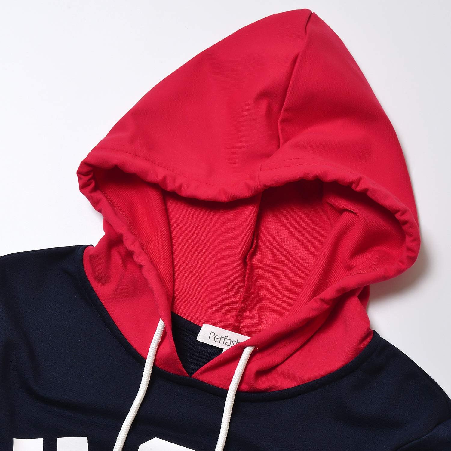 Perfashion Women Sweatshirt Crop Top Hoodie Long Sleeve Sweatshirts - Image 2