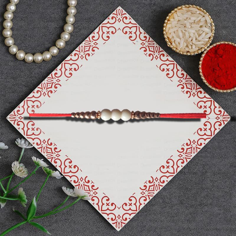 Image of Rakhi Gift for Brother and Rakshabandhan Gift | Rakhi for Brother with Printed Ceramic Mug| | Pack of 4 (Printed Mug, Roli Chawal, 02Rakhi) | Best Rakhi Gift for Brother. (02)