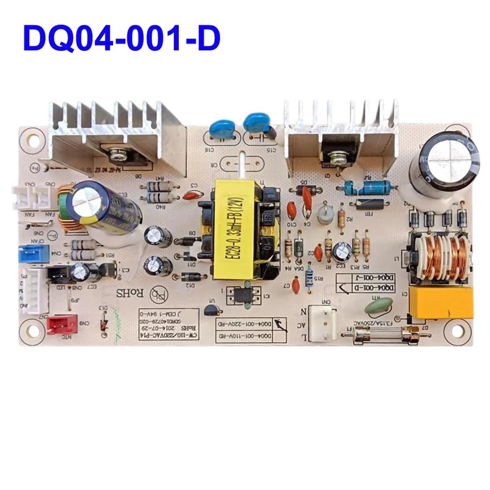 Vino Cabinet Circuit Board DQ04-001-D DQ04-006D DQ04-007 DQ04-008-HY Dual Chip AC220V Frigorifero Congelatore Main Board Parts(DQ04-007)