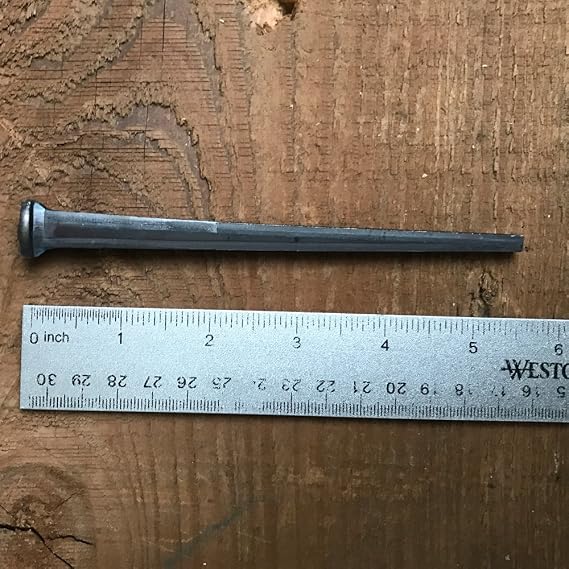 5.5- STEEL SQUARE SPIKE - 50d Nails (1-lb)