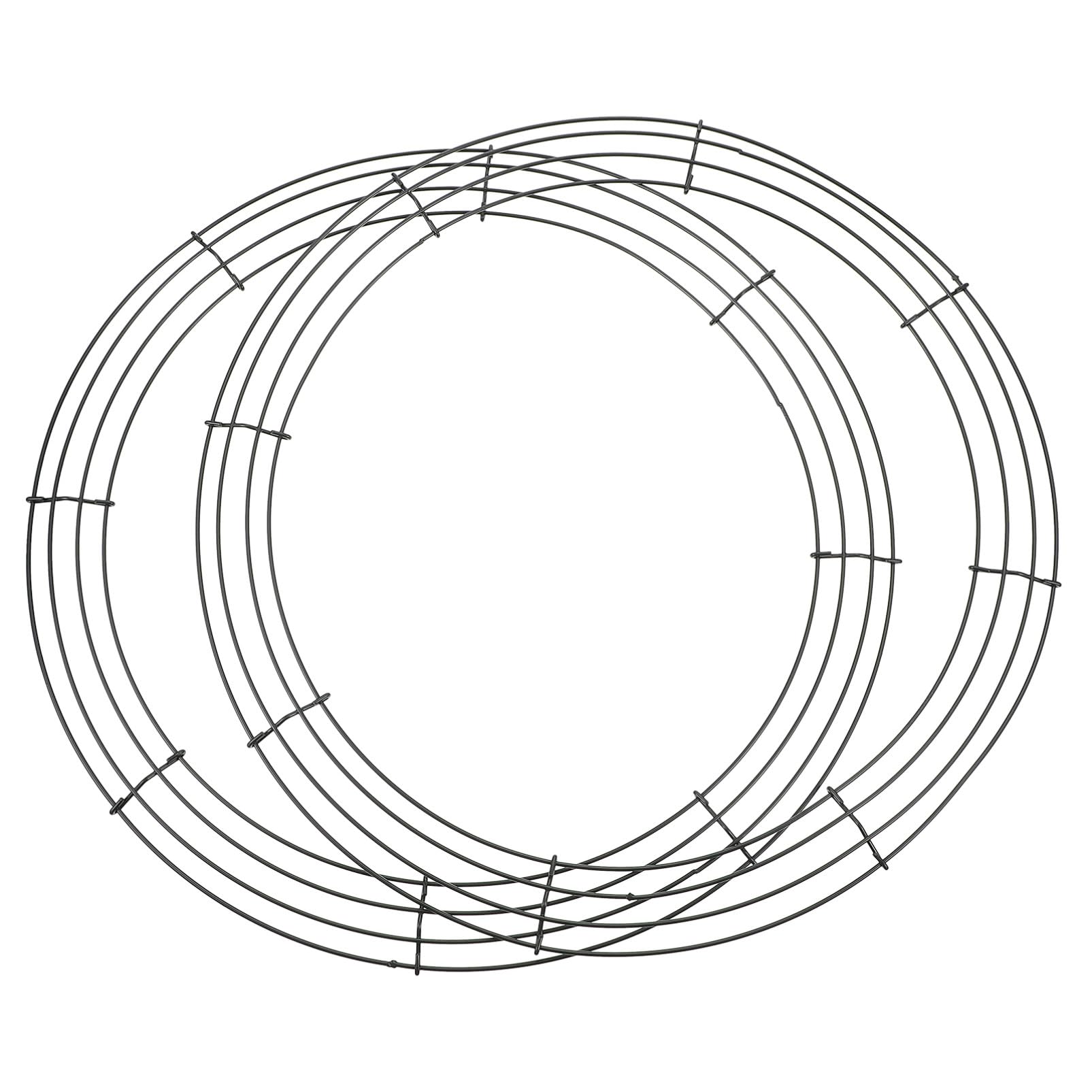 Aros de hierro RORPOIR para adornos navideños y marcos de metal para ventanas de salón