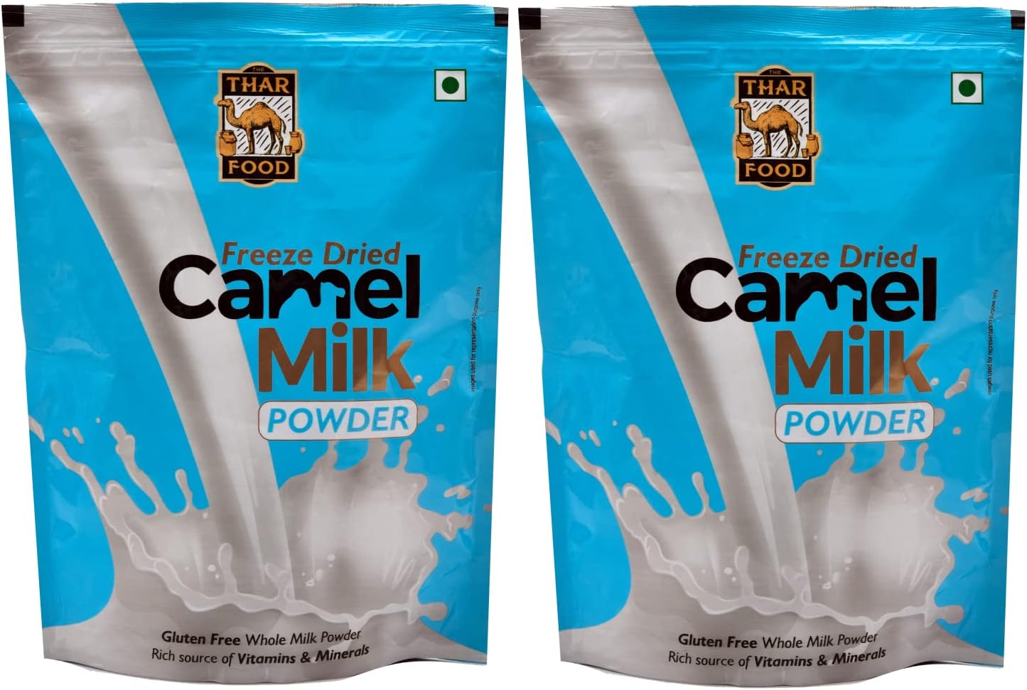 The Thar Food Camel Milk Powder - Camel Milk Powder for Height Growth, 500g Pack of 2