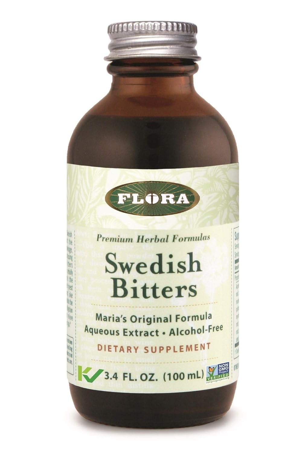 Flora Swedish Bitters for Digestion, AlcoholFree Bitters