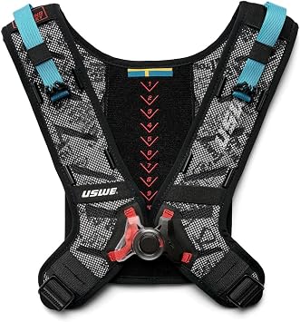 USWE Front Strap Kit NDM & SnugMe - Adjustable Hydration Pack Harness System, Universal Fit for Running, Cycling, Hiking - Secure & Comfortable Gear Upgrade for Outdoor Sports Enthusiasts NDM 2.1