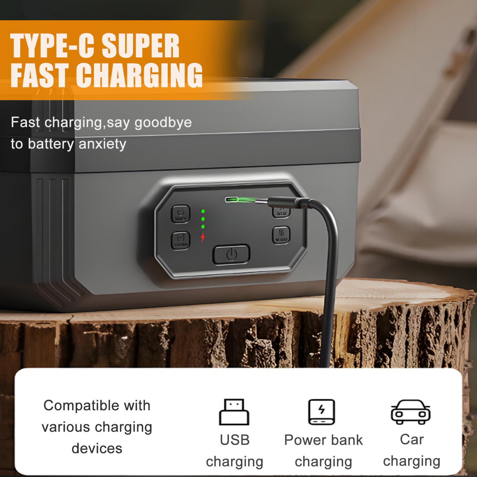 Boîte À Lunch Électrique sans Fil 2025 - Nouveau Chauffe-Plats pour Adultes - Boîtes À Lunch Auto-Chauffantes Rechargeables, Plateau Amovible, Étanche 1600ML