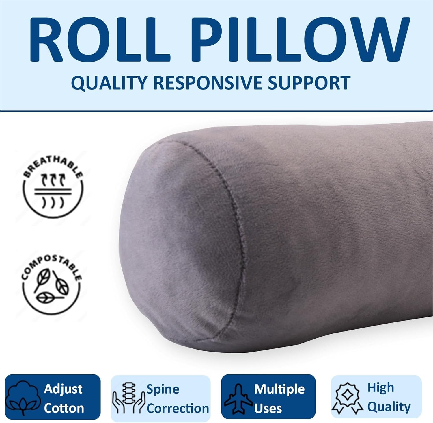 Comfortable Anti Cellulite Cervical Neck Pillow for Kuwait Ubuy