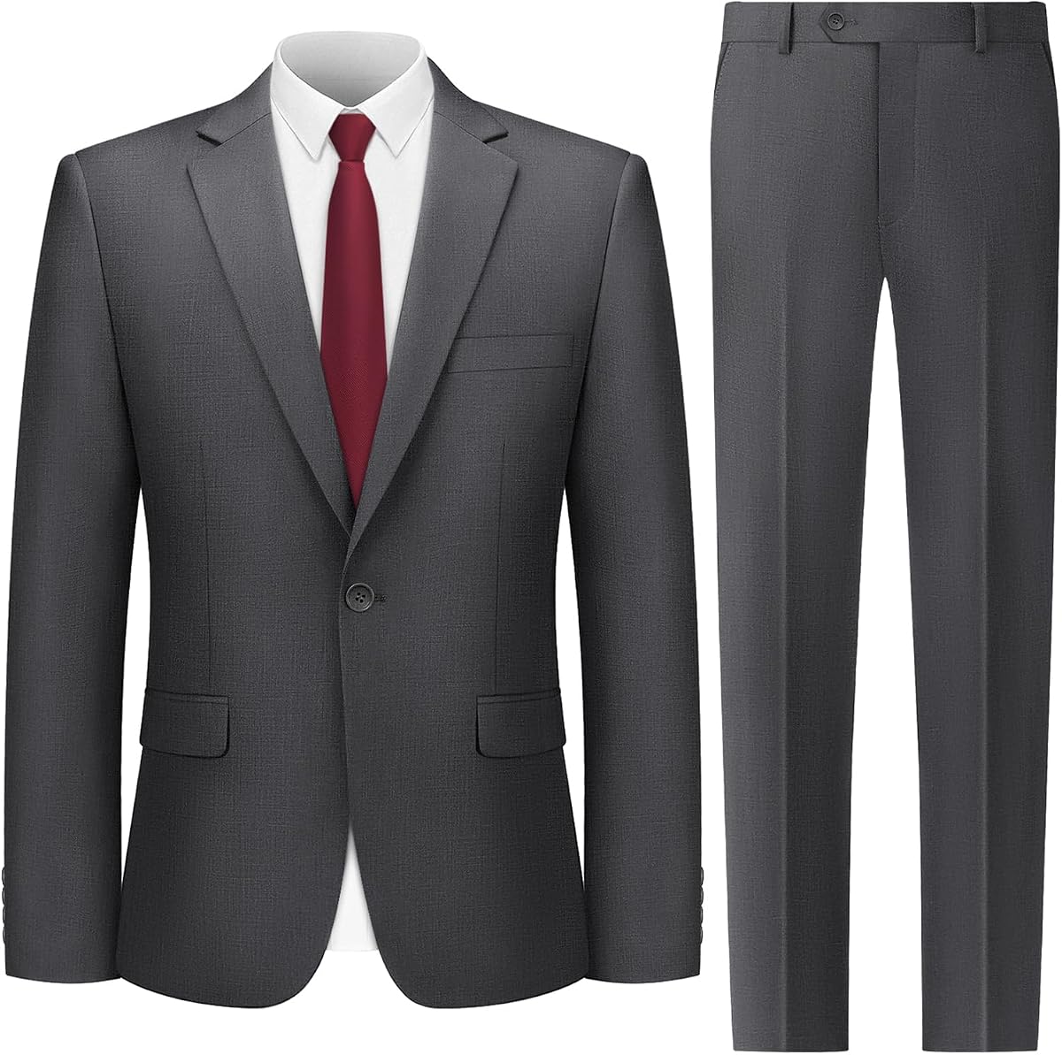 Men's Suit 2 Piece Set - Jacket & Pants