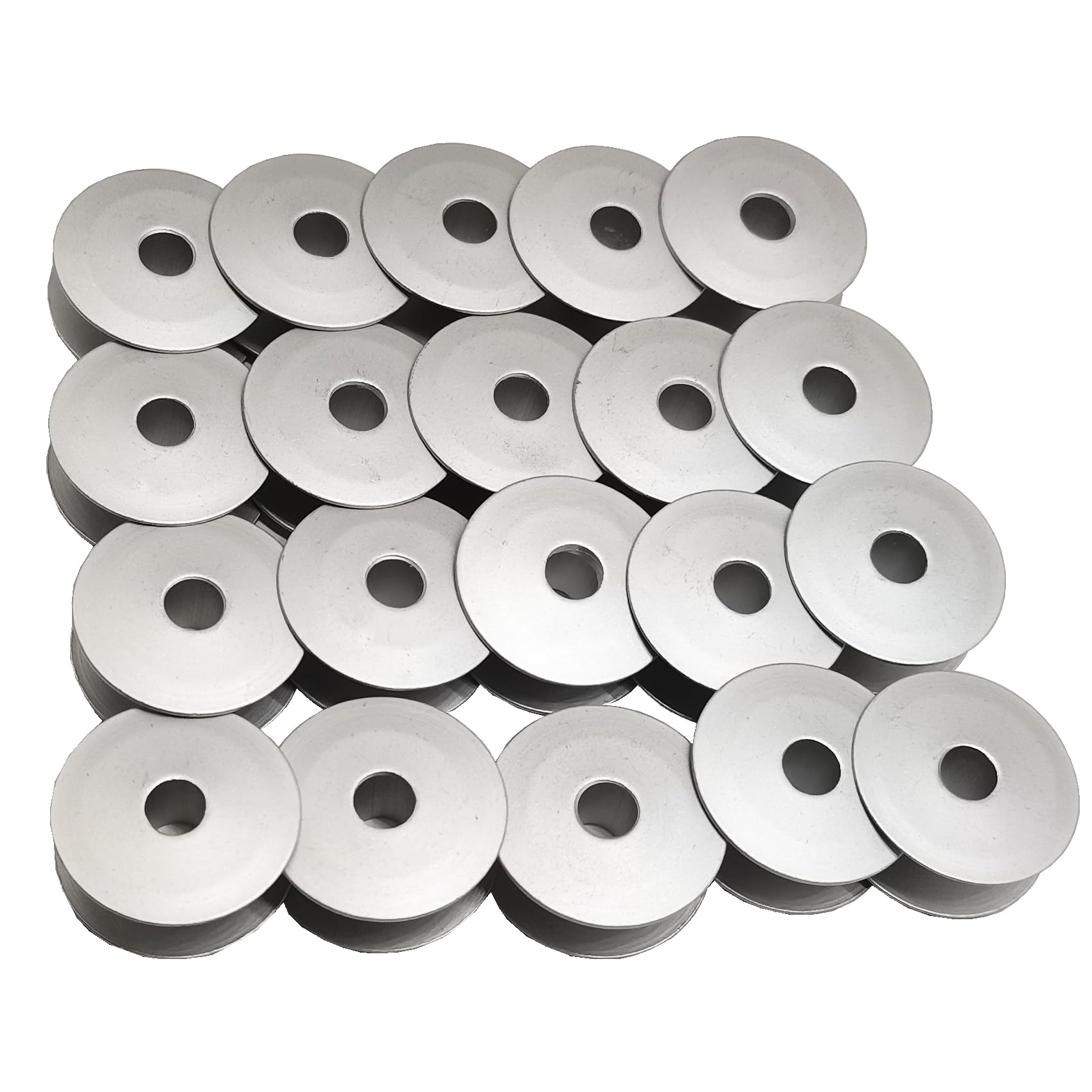 Bobines M Class HONEYSEW lot de 100 canettes en aluminium pour machine à coudre Brother et Grace