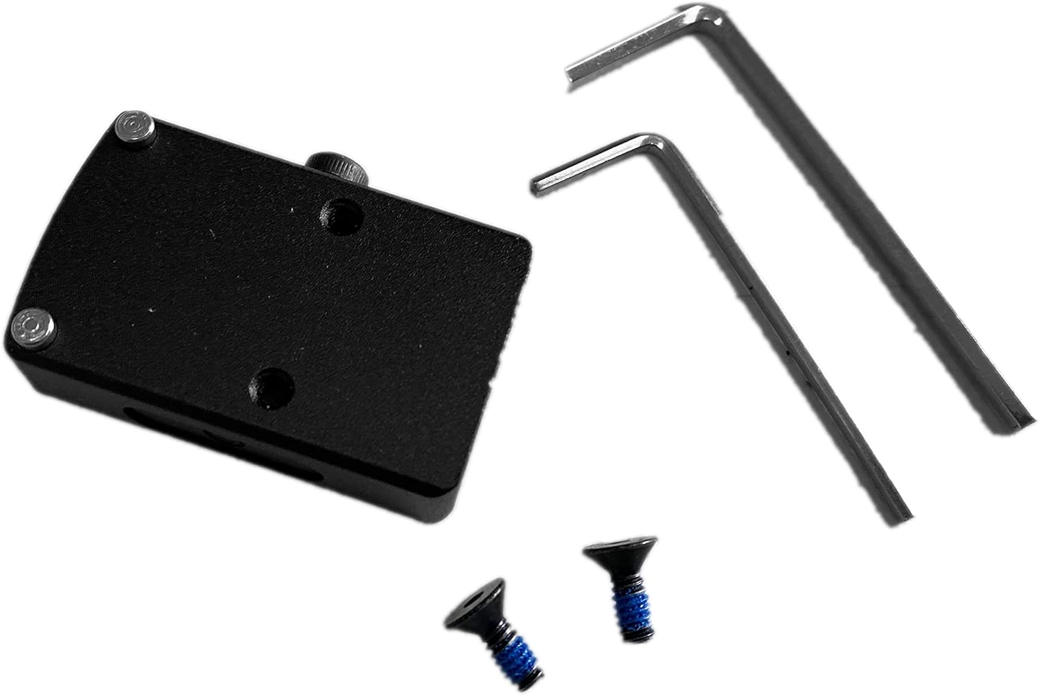 Ade Advanced Optics Picatinny Mounting Plate/Adapter/Mount - Compatible with Trijicon RMR, ADE Stingray, Holosun HS407C/HS507C/HS508T Red Dot Sight…