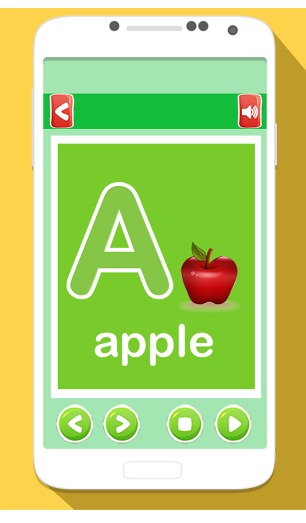Alphabet family Flashcards ABC:Amazon.com.br:Appstore for Android