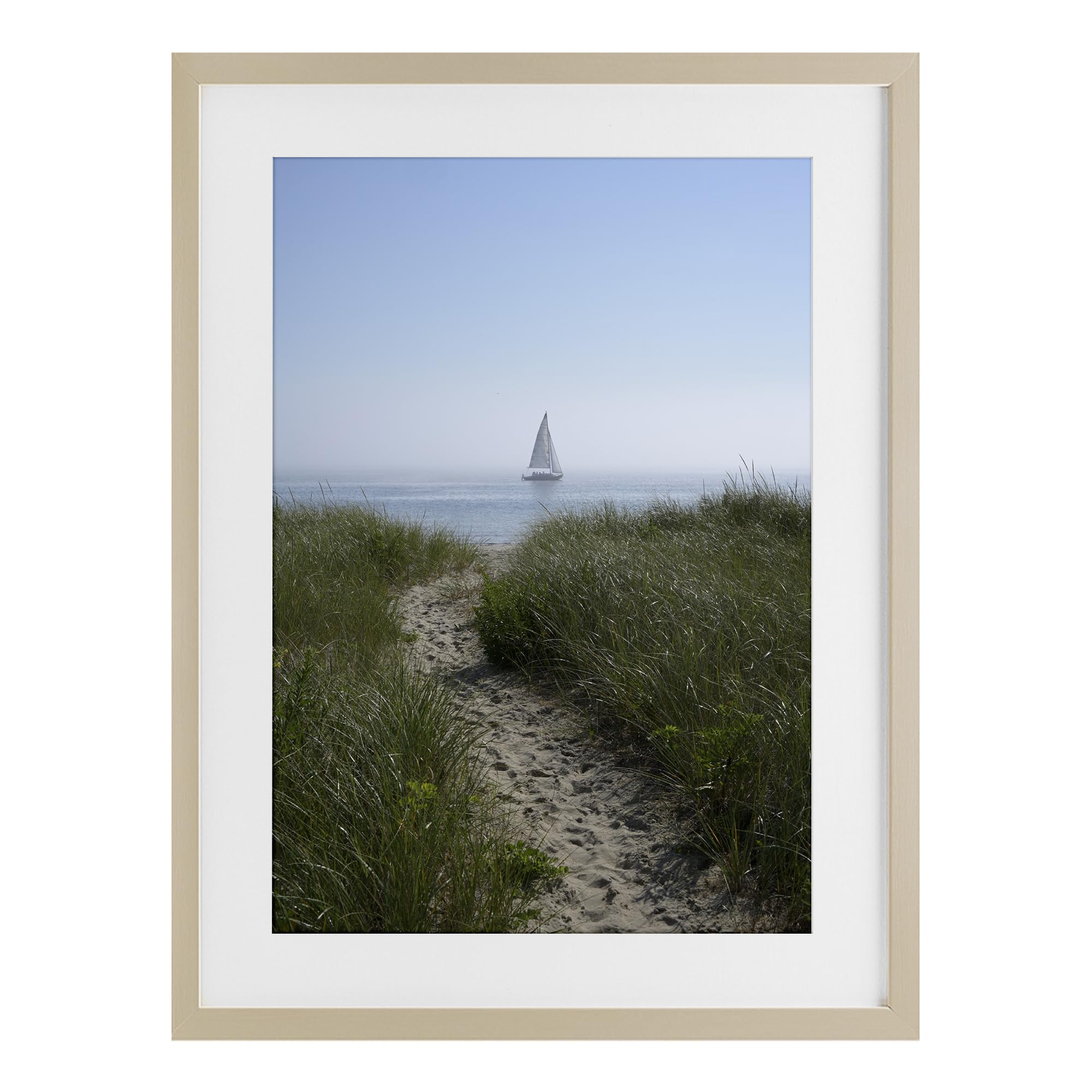 'Path to Morning Sail'| Framed Print Under Glass