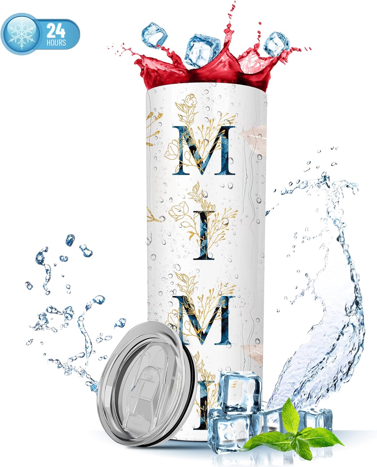 AGOT Mimi Gifts for Grandma - 20oz Skinny Tumbler Gift from Grandchildren for Christmas Day Birthday Mother's Day - Image 3