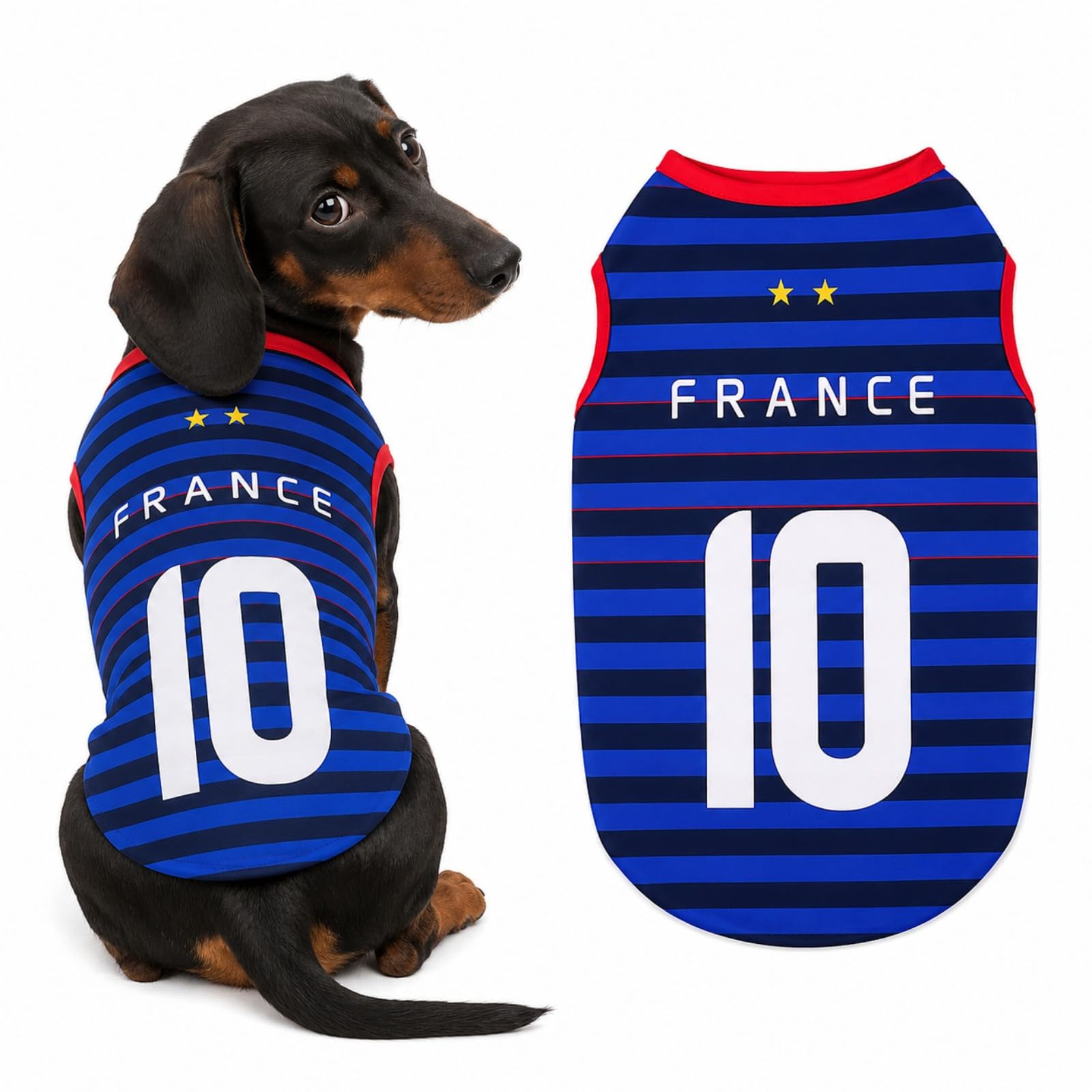Dog Football Jersey, Breathable Pet Football Shirt for Small Medium Dogs, Sleeveless Polyester Dog Shirt, Sports Style Puppy Clothes for Walking, Parties, Outdoor Play and Pet Photos (C,5XL)