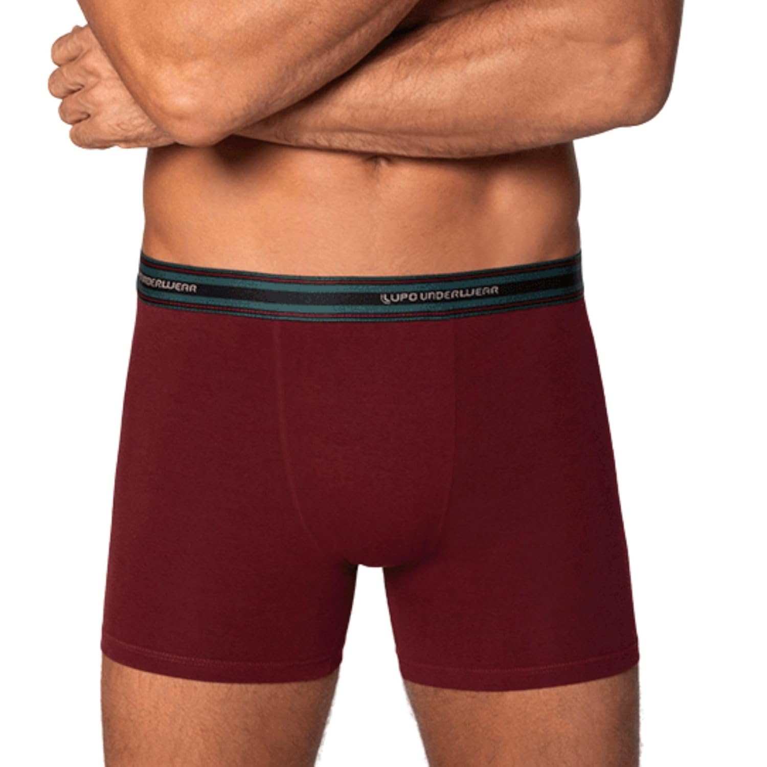 Cueca Lupo Boxer Algodão com Elastano Masculino Adulto