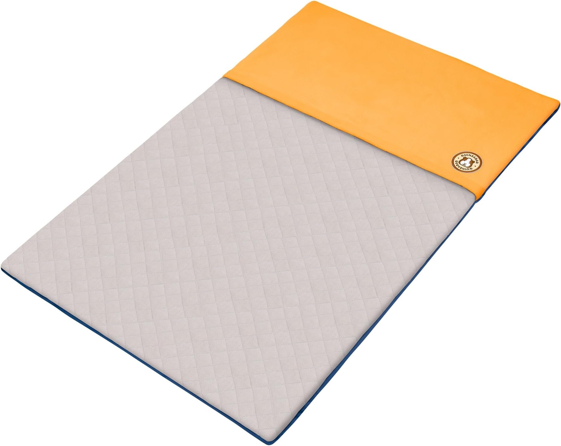 Original Reusable Cage Liner – Orange Fleece Bedding with Burrowing Pocket – Extra Absorbent Core & Waterproof Bottom – Fits C&C 2x3 Guinea Pig Cages – Small Animal Supplies