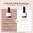 modelones Gel Nail Polish Kit -6 Colors Fall Winter Nude Pink Gel Polish Set Skin Tones Neutral Brown Soak Off Gel Nail Kit Manicure DIY Nail Art Salon Home Gift