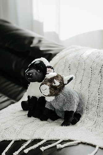 Miniatura 2 de The Petting Zoo Peluche de cabra pigmea, regalos para niños, animales salvajes de granero de vida silvestre, juguete de peluche de cabra, 12 pulgadas